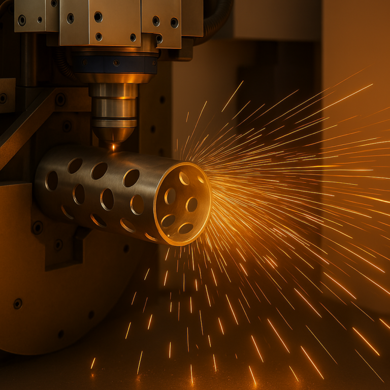 Cięcie perforowanej rury laserem – precyzyjna obróbka bez kontaktu