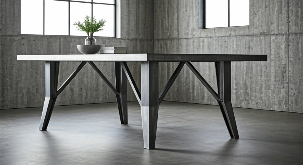 nogi do stołu metalowe spawane